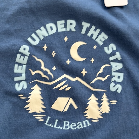 L.L.Bean Sleep Under The Stars Shirt - Picture 4 of 5